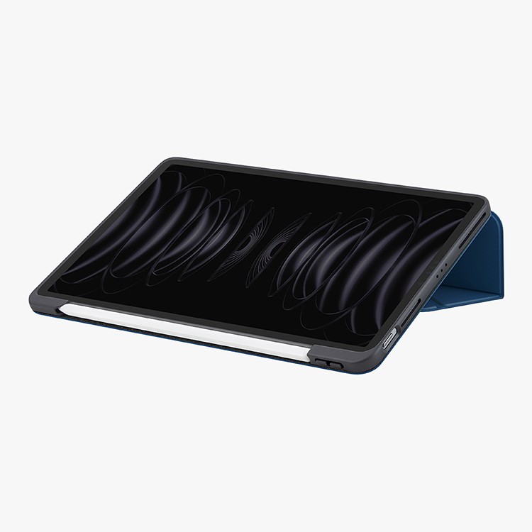 Чехол UNIQ Ryze Protect and Unfold into Multiple для iPad Pro 11 / Air 4 (2018-2022), синий, картинка 3
