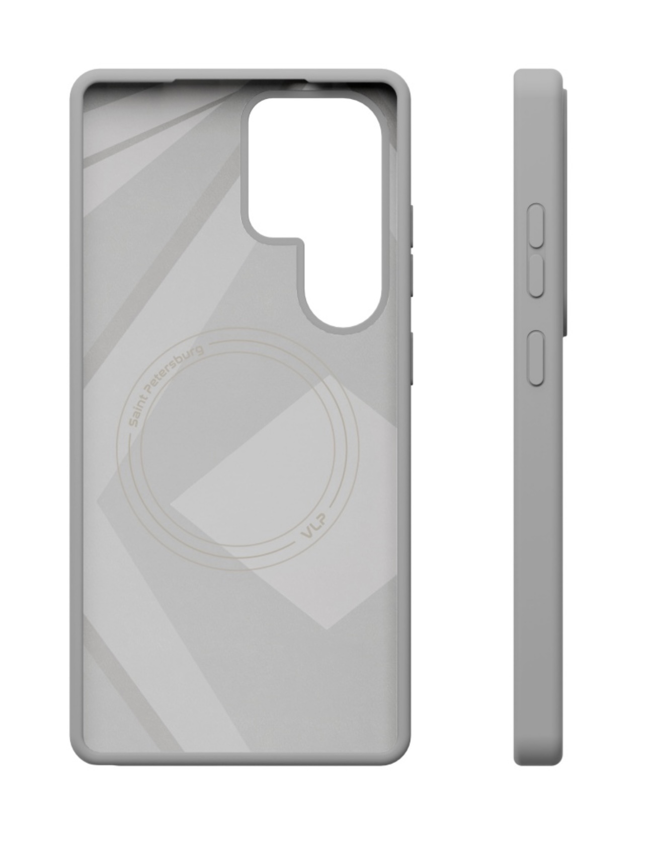 Чехол для Samsung S25 Ultra VPL Aster Case с MagSafe, серый, картинка 5