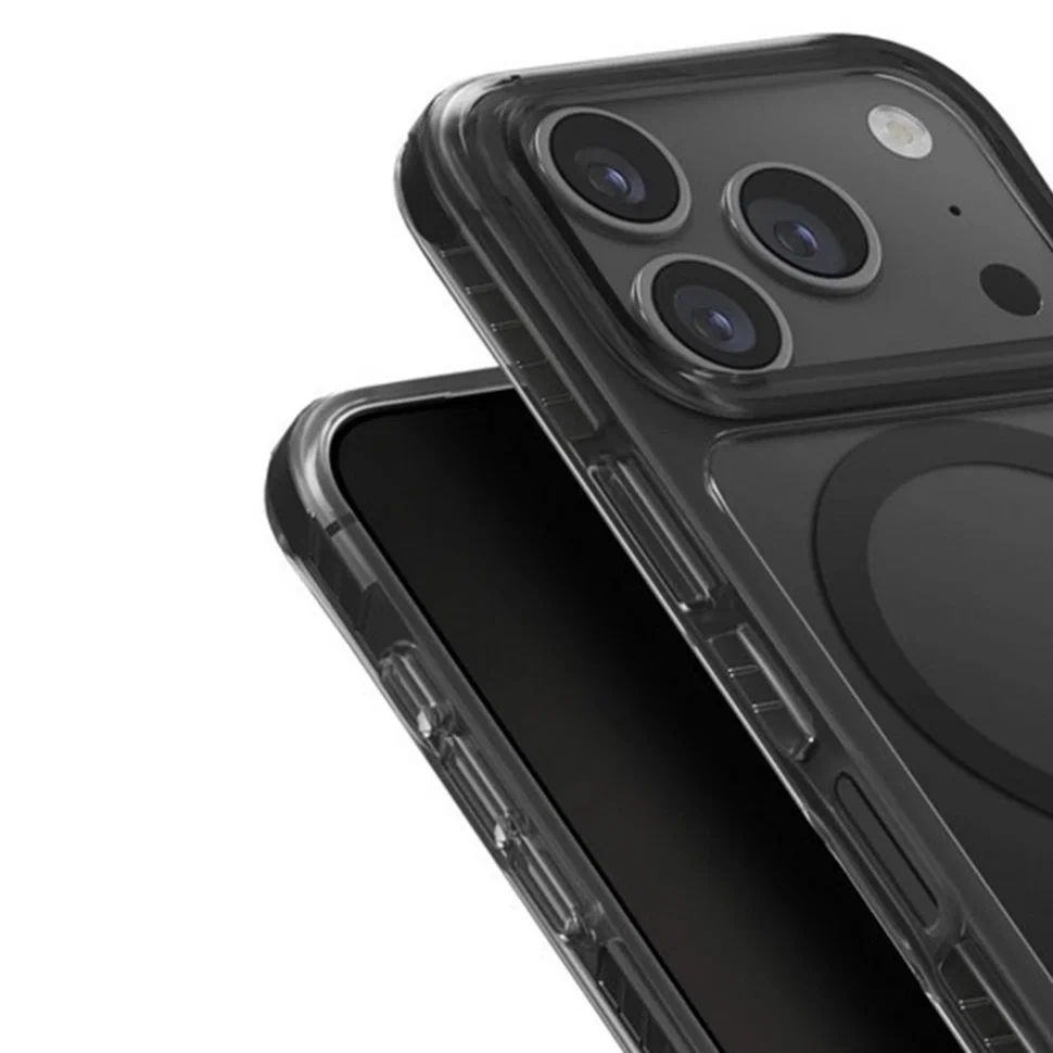 Чехол для iPhone 17 Pro Max UNIQ Combat Carbon Black, картинка 2