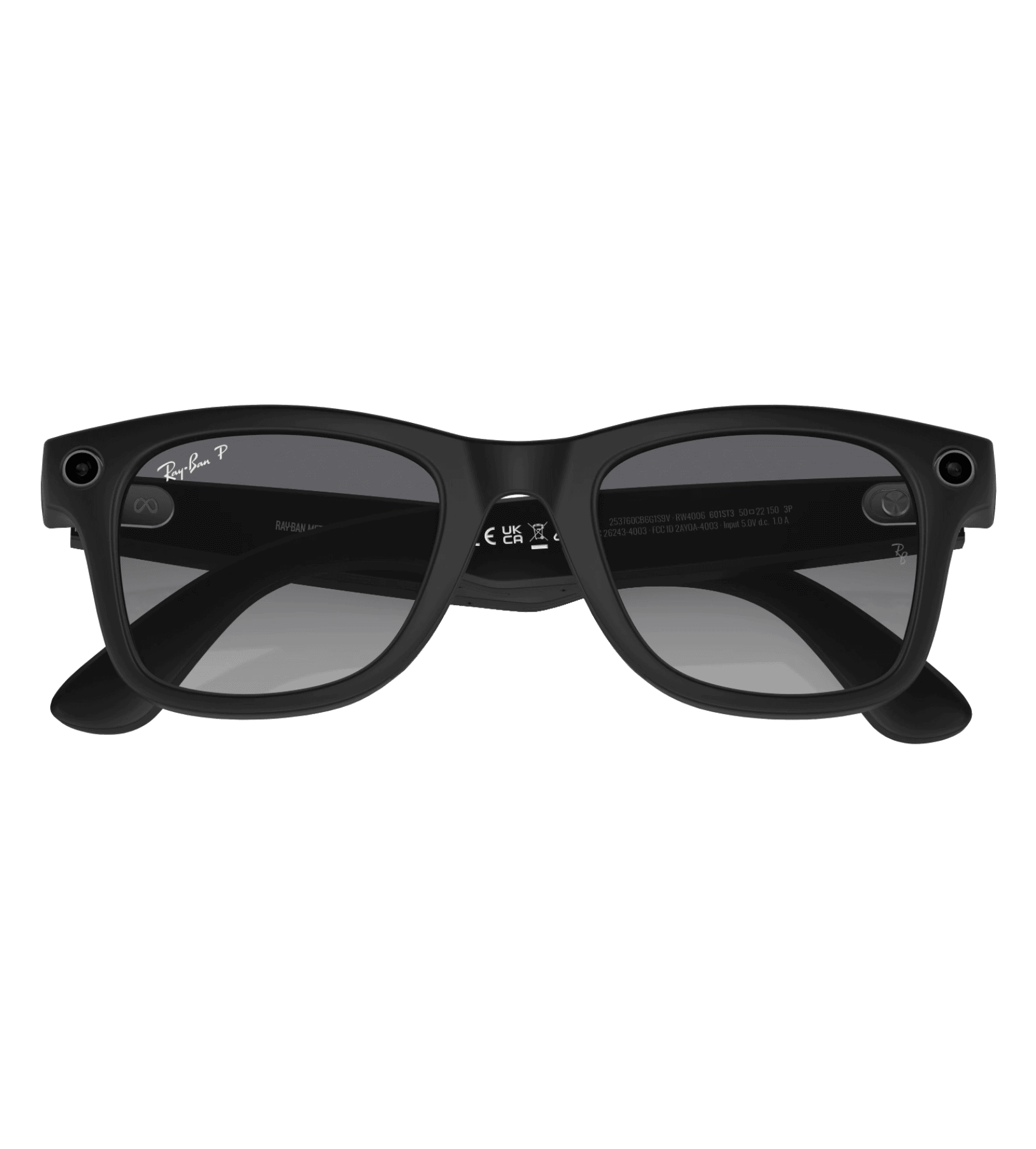 Умные очки RayBan Meta Wayfarer RW4006 Matte Black/Gradient Graphite (150 - 50 Size), картинка 4