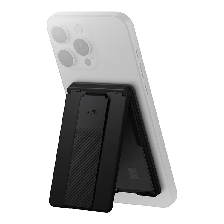 Чехол-бумажник UNIQ Herdo ID with Grip-Band and Stand, Midnight