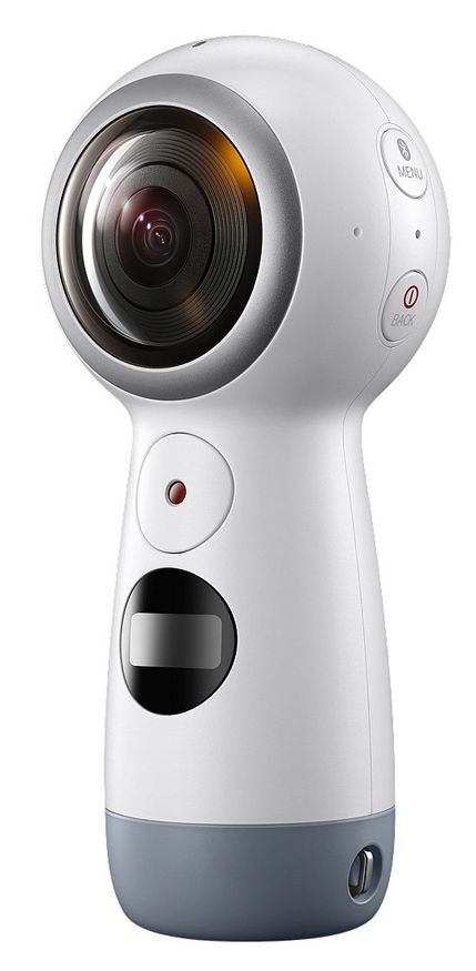 Камера Samsung Gear 360 (2017) белый (SM-R210NZWASER), картинка 4
