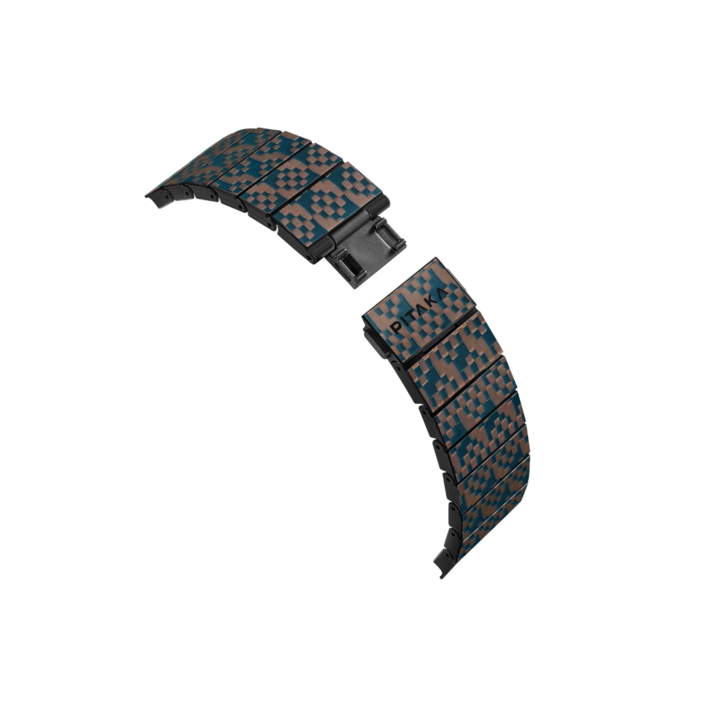 Ремешок PITAKKA для Apple Watch Dreamland - Stairs Aramid Carbon Fiber, картинка 2