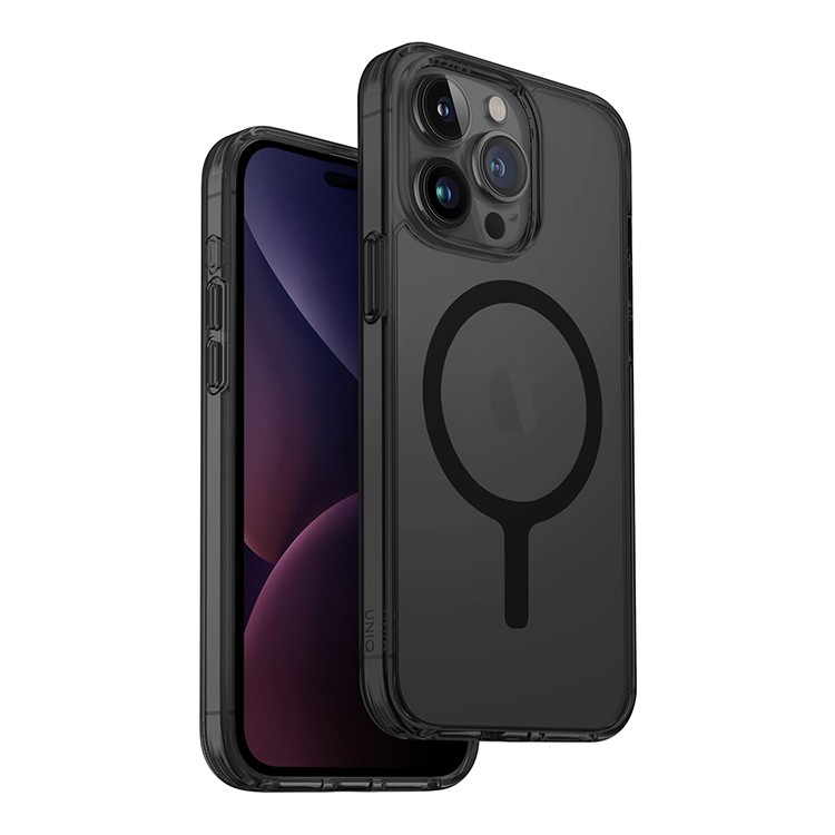 Чехол для iPhone 15 Pro Max UNIQ LifePro Xtreme Magnets Frost Gray, картинка 3