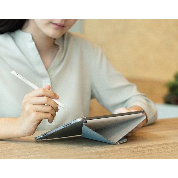 Чехол UNIQ Camden Secure Magnetic Closure для iPad 10.2 (2021), серый, картинка 5