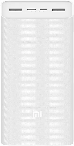 Внешний аккумулятор Xiaomi Power Bank 3 30000mAh White, картинка 4
