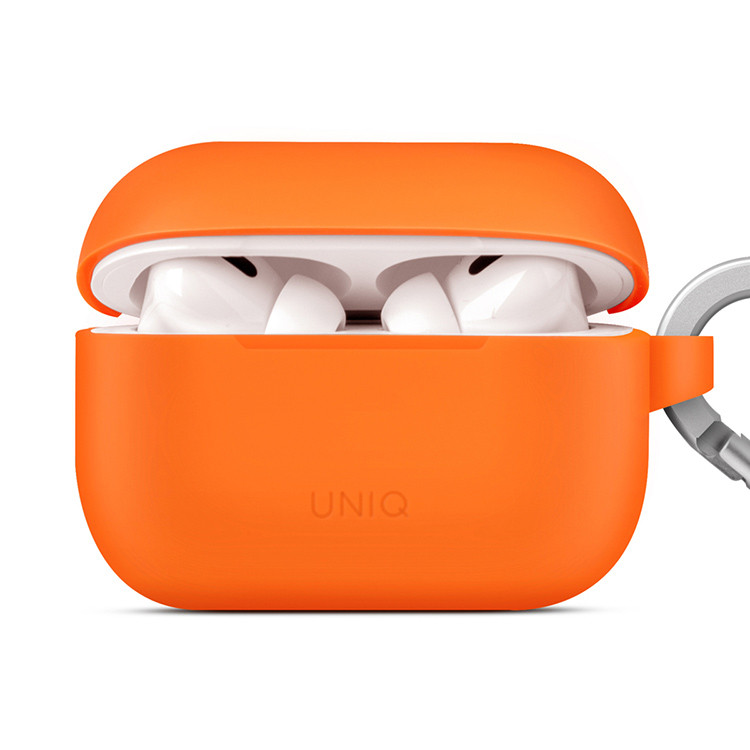 Чехол для AirPods Pro 2 UNIQ Vencer Burnt Orange, картинка 1