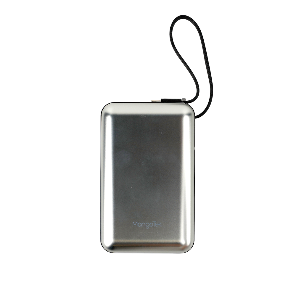Внешний аккумулятор MangoTek CP02C Pro 20000mAh 65W Встроенный кабель Black
