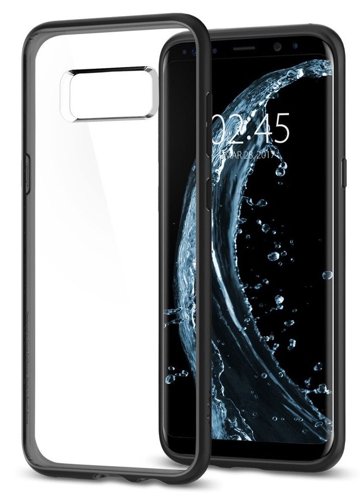 SGP Чехол Samsung S8 Ultra Hybrid Matte Black, картинка 2