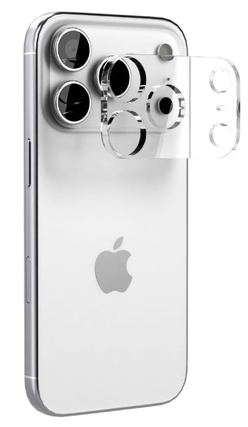 Защитное стекло камеры iPhone 17 Pro VLP, без рамки