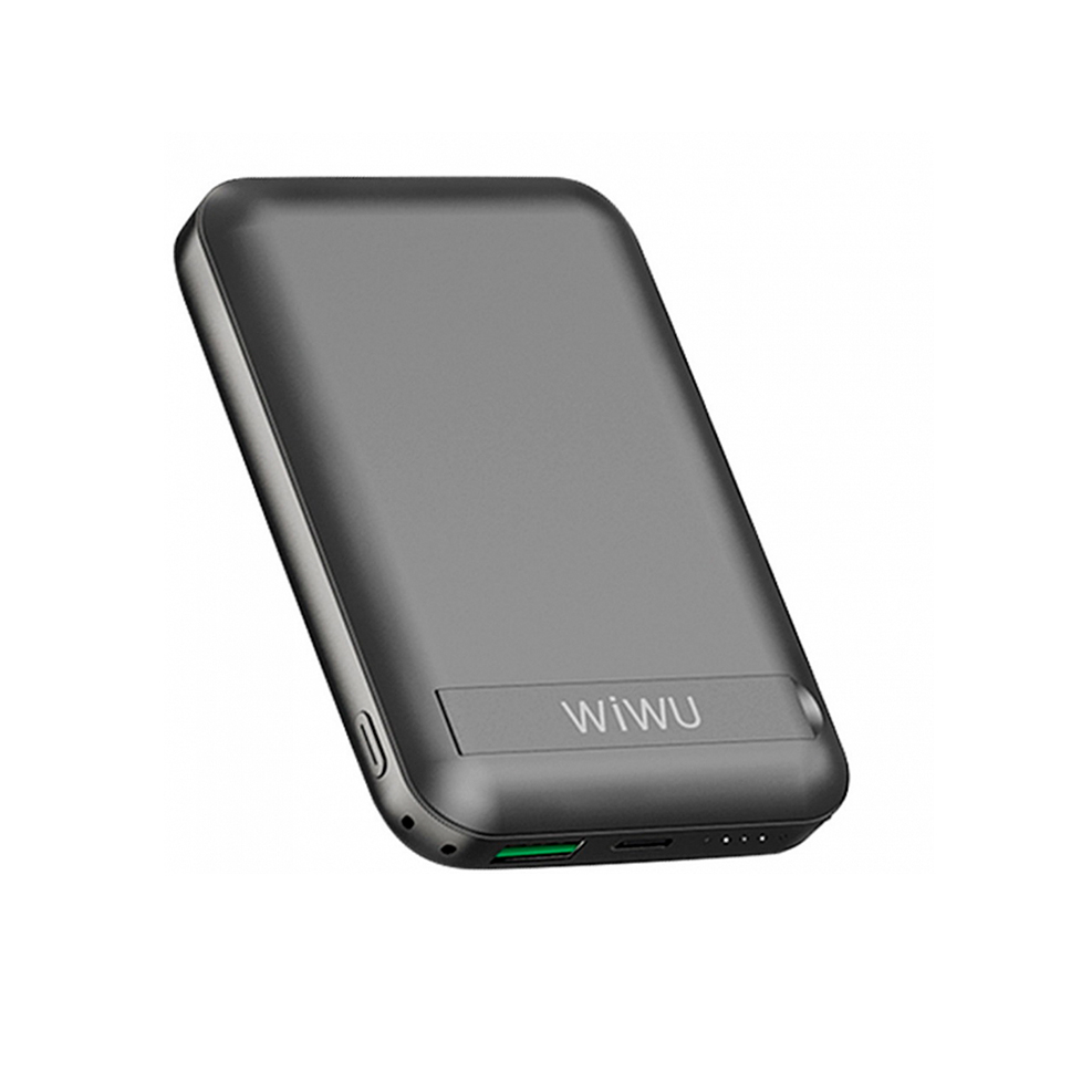 Внешний аккумулятор WiWU Snap Cube Magnetic 10000mAh 22.5W Black
