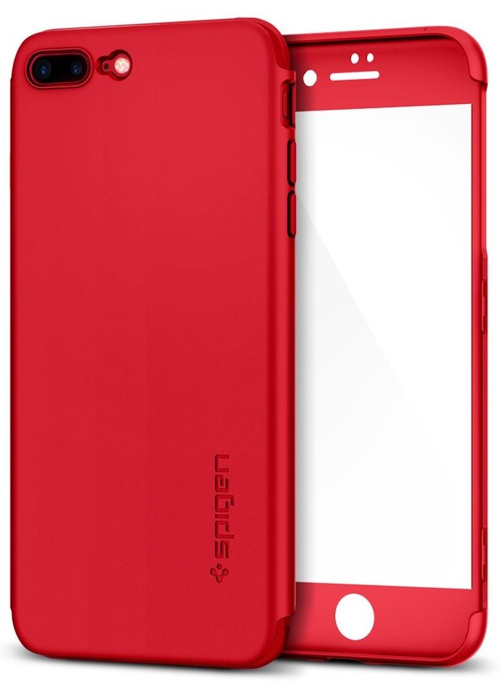 Чехол SGP iPhone 7 Plus Thin Fit 360 Red, слайд 2