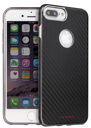 Чехол VIVA iPhone 7 Plus Mirada Carbono Case Black, слайд 2