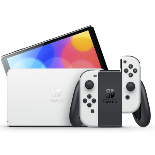 Игровая приставка Nintendo Switch OLED White, картинка 1