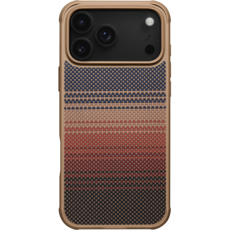 Чехол PITAKKA для iPhone 17 Pro Max Aramid ProGuard Case Sunset, картинка 2