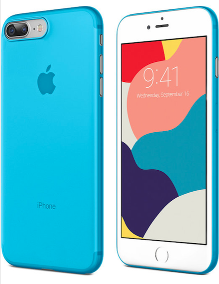 Чехол VIPE Flex iPhone 7/8 Plus Ultra Slim 0.3 - Blue, слайд 1