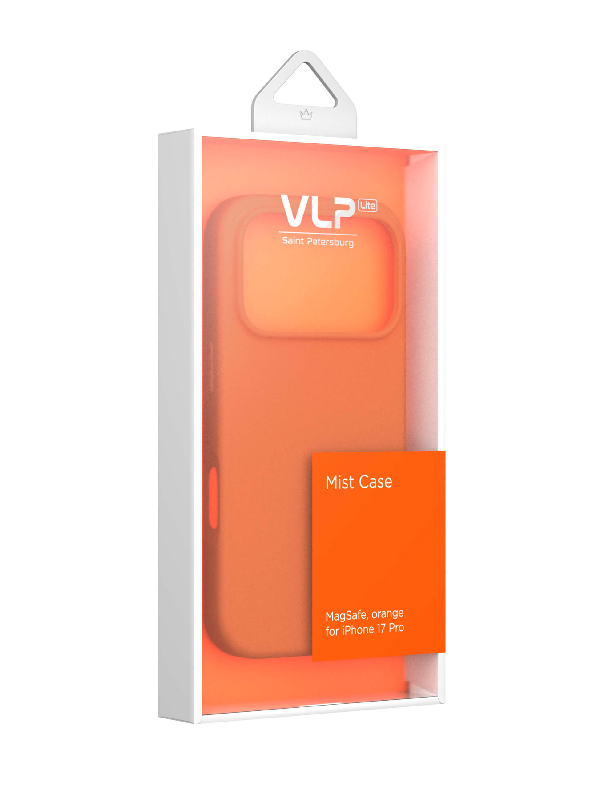 Чехол для iPhone 17 Pro VLP Lite Mist Case c MagSafe, оранжевый, картинка 7