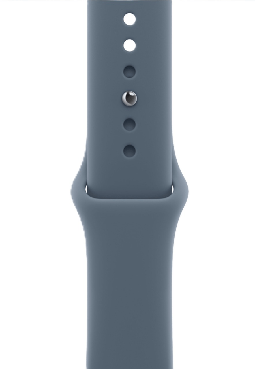 Apple Watch SE 2025, 44 мм, алюминий цвета «Midnight», спортивный ремешок цвета «Midnight» , картинка 3