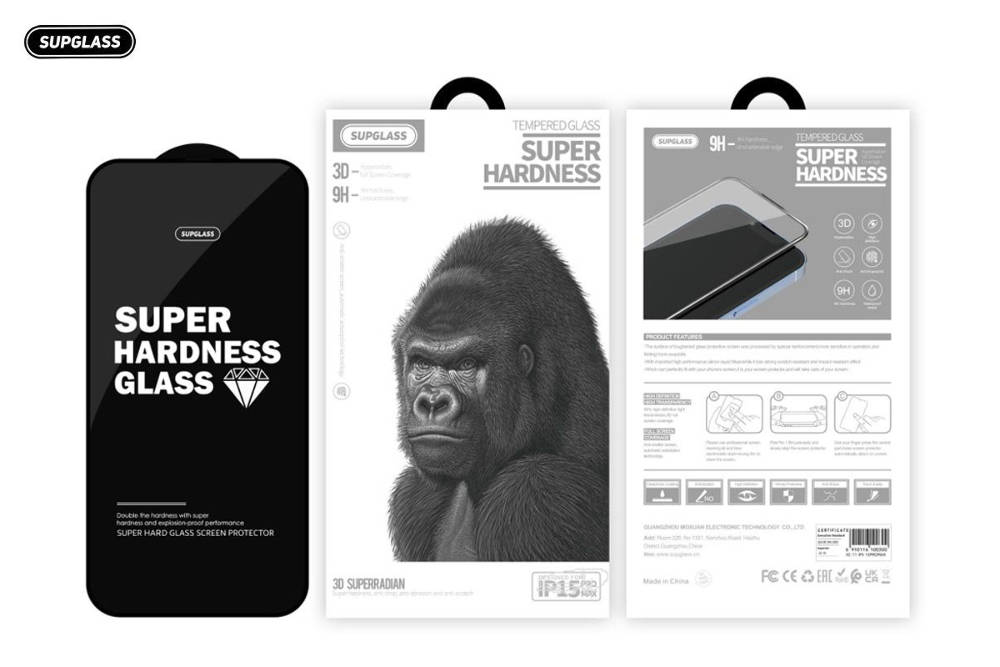 Защитное стекло SupGlass Tempered Glass XC-11 для iPhone 15 , картинка 1