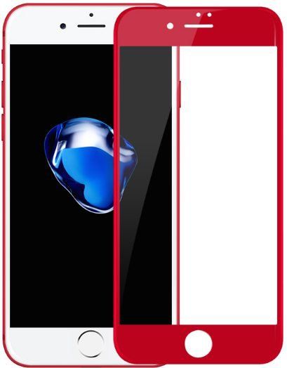 Защитное стекло Защитное стекло BLUEO 3D Tempered Glass 7 Plus  Red, картинка 1