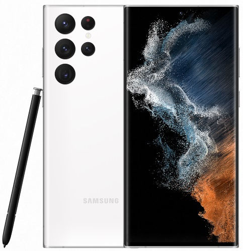 Смартфон Samsung Galaxy S22 Ultra 8/128Gb White, слайд 1
