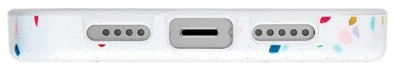 Чехол UNIQ для iPhone 12 Pro Max (6.7) COEHL Terrazzo - White, картинка 4