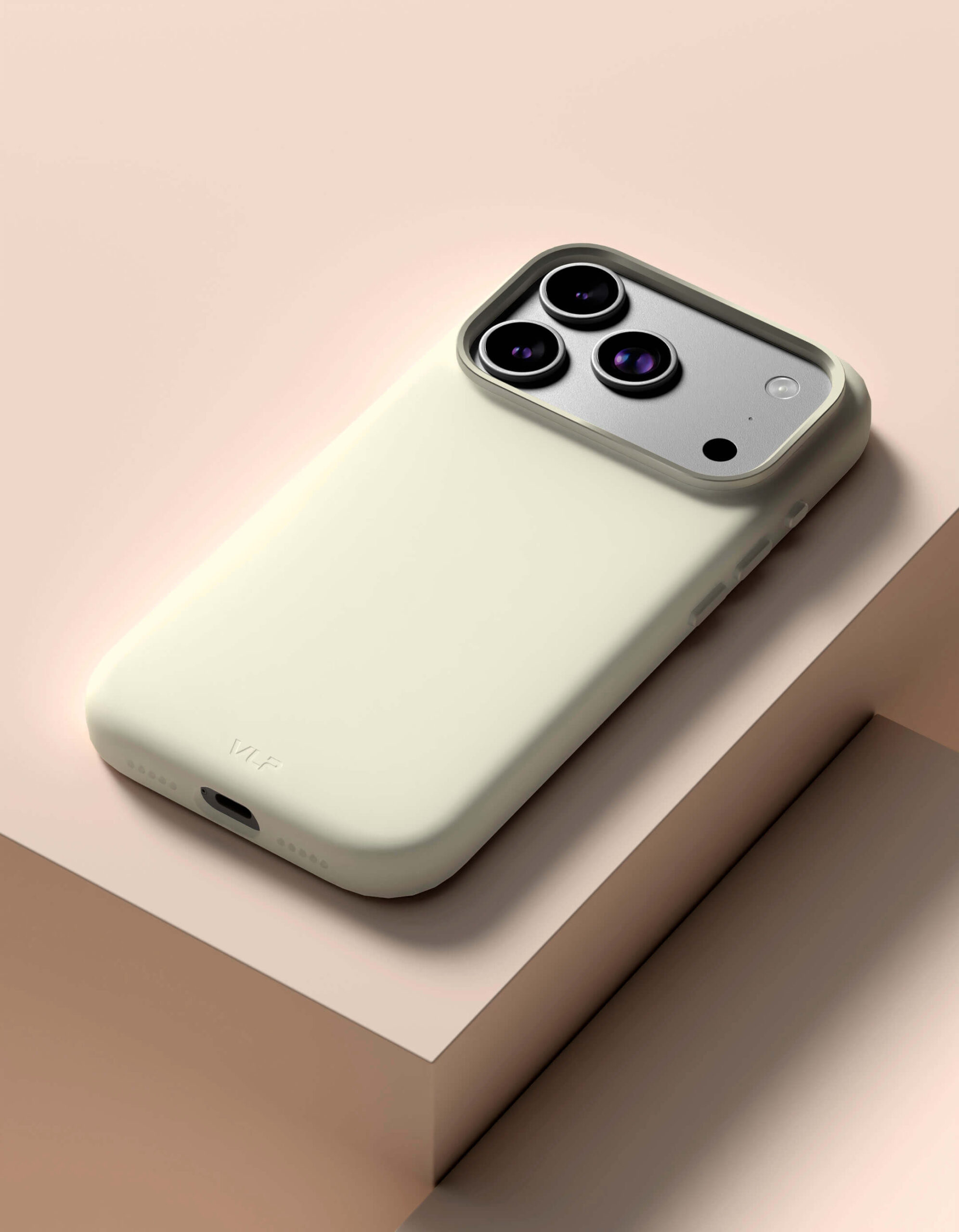 Чехол для iPhone 17 Pro VLP Aster Pro Case c MagSafe, белый, картинка 4