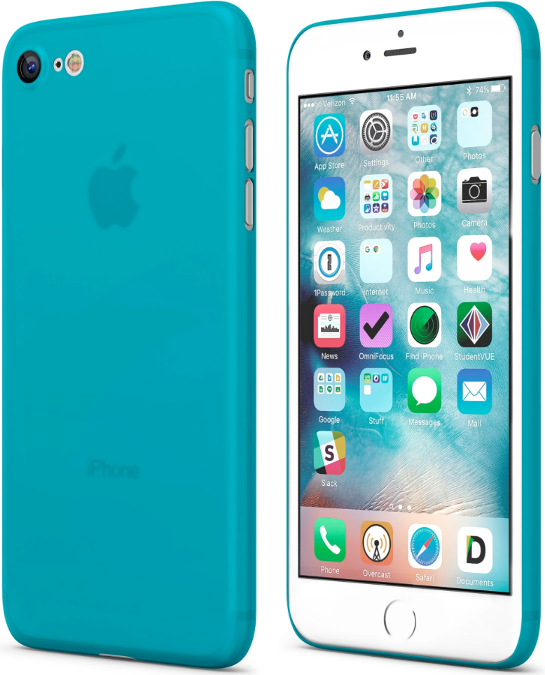 Чехол Takeit iPhone 7/8 0.5mm - синий