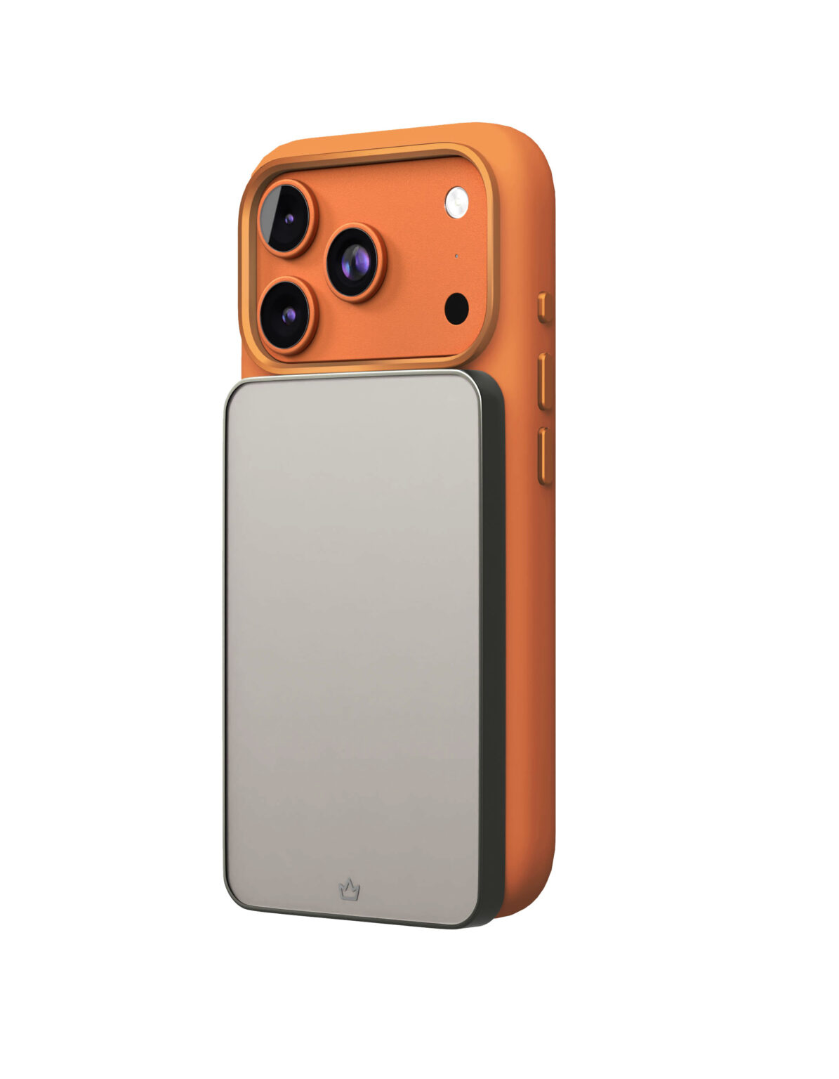 Чехол для iPhone 17 Pro Max VLP Aster Pro Case c MagSafe, оранжевый, картинка 4