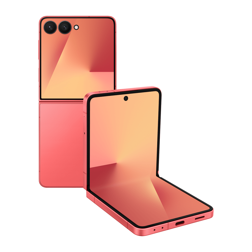 Смартфон Samsung Galaxy Z Flip7 5G 12/256 Coralred, картинка 1