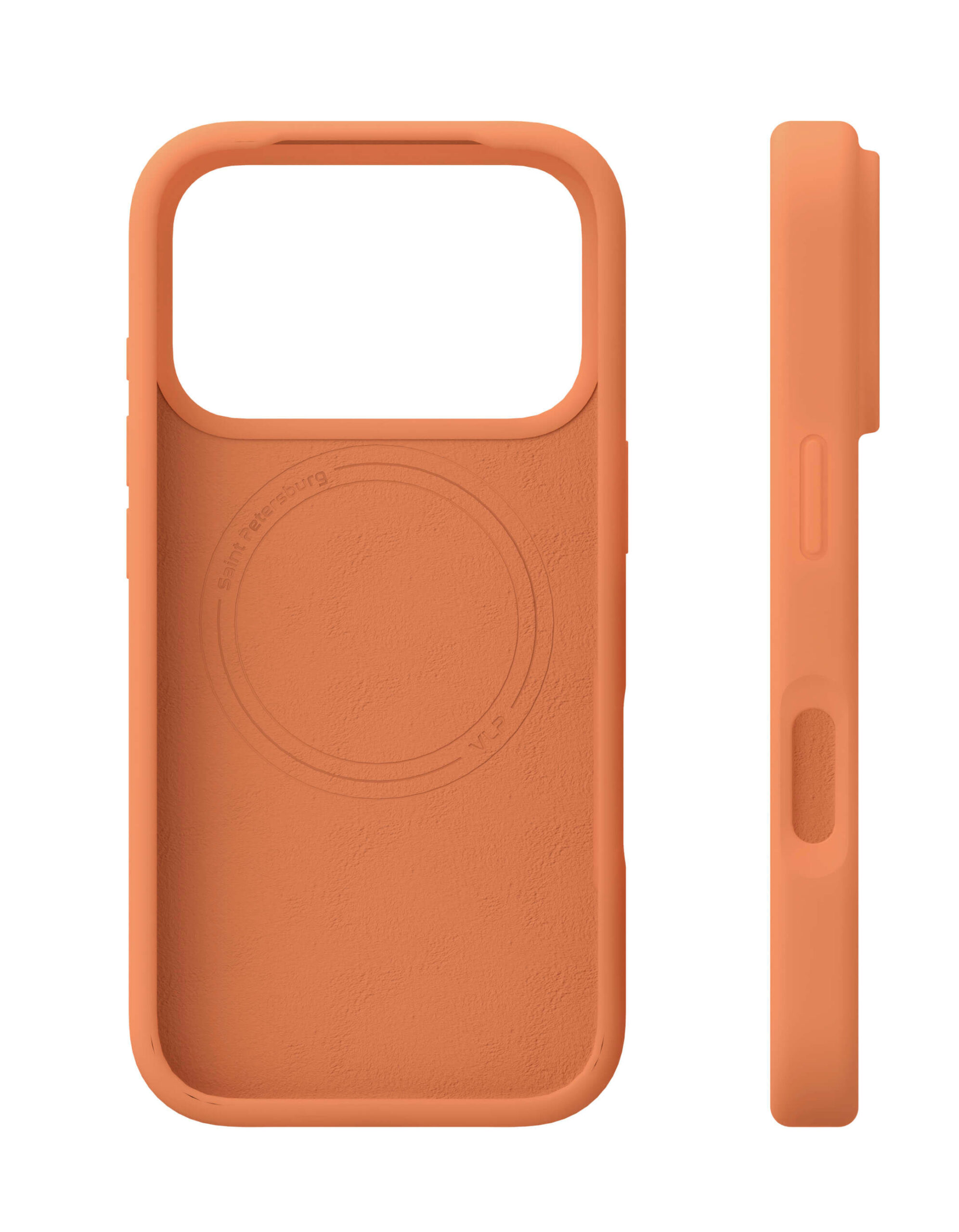 Чехол для iPhone 17 Pro VLP Lite Mist Case c MagSafe, оранжевый, картинка 4