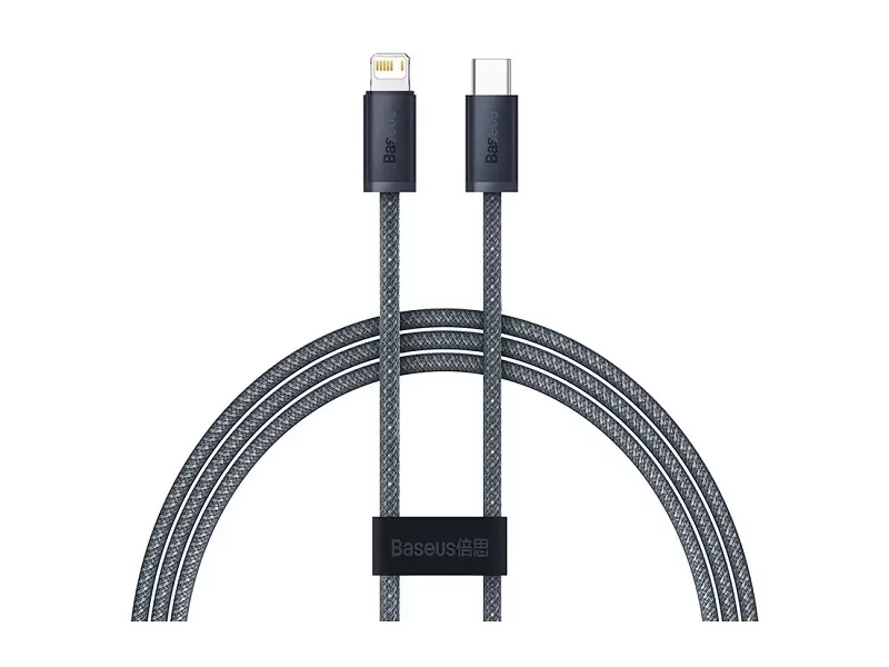 Кабель BASEUS Dynamic Type-C to Lightning 20W 1.0m Gray, картинка 1