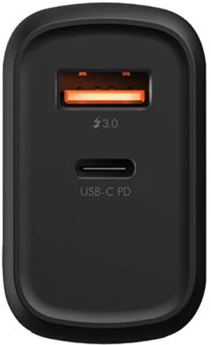 СЗУ EnergEA Ampcharge USB-C (PD18+USB-A) QC3.0 18W Черный, слайд 3