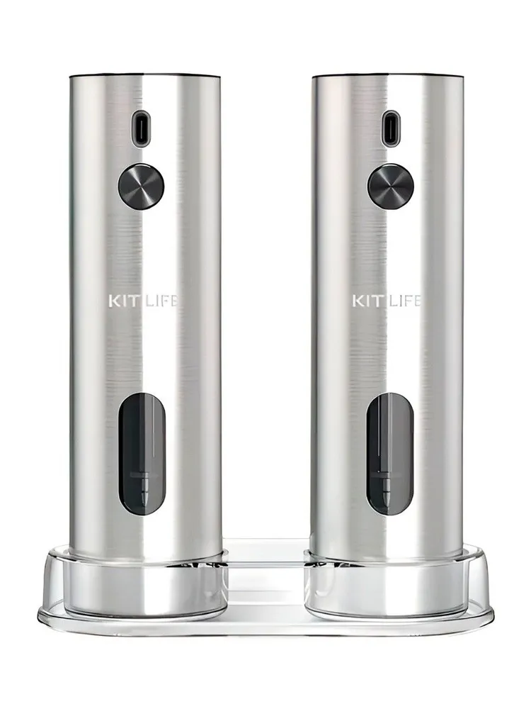 Набор электрических мельниц Kit Life Electric Grinder Set Silver