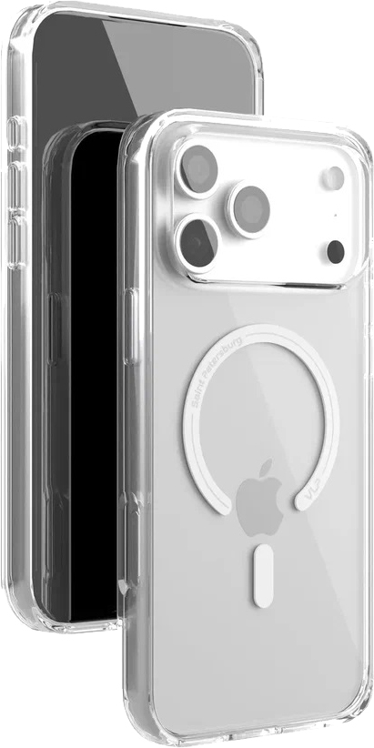 Чехол для iPhone 17 Pro VLP Diamond Case c MagSafe, прозрачный