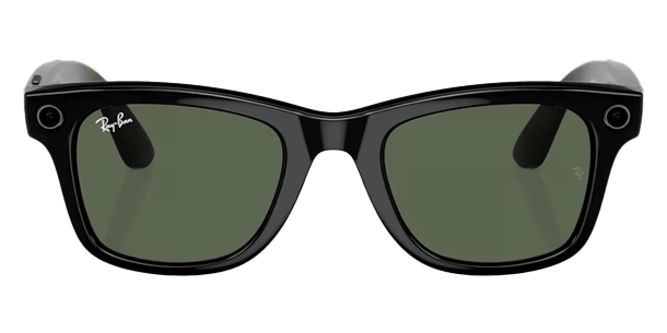 Умные очки RayBan Wayfarer RW4012 (Gen 2) Shiny Black/G15 Green (150 - 50)