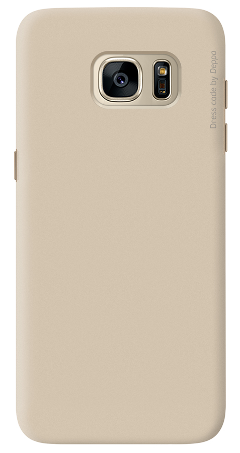 Чехол Deppa Air Case Samsung Galaxy S7 EDGE Gold, картинка 1