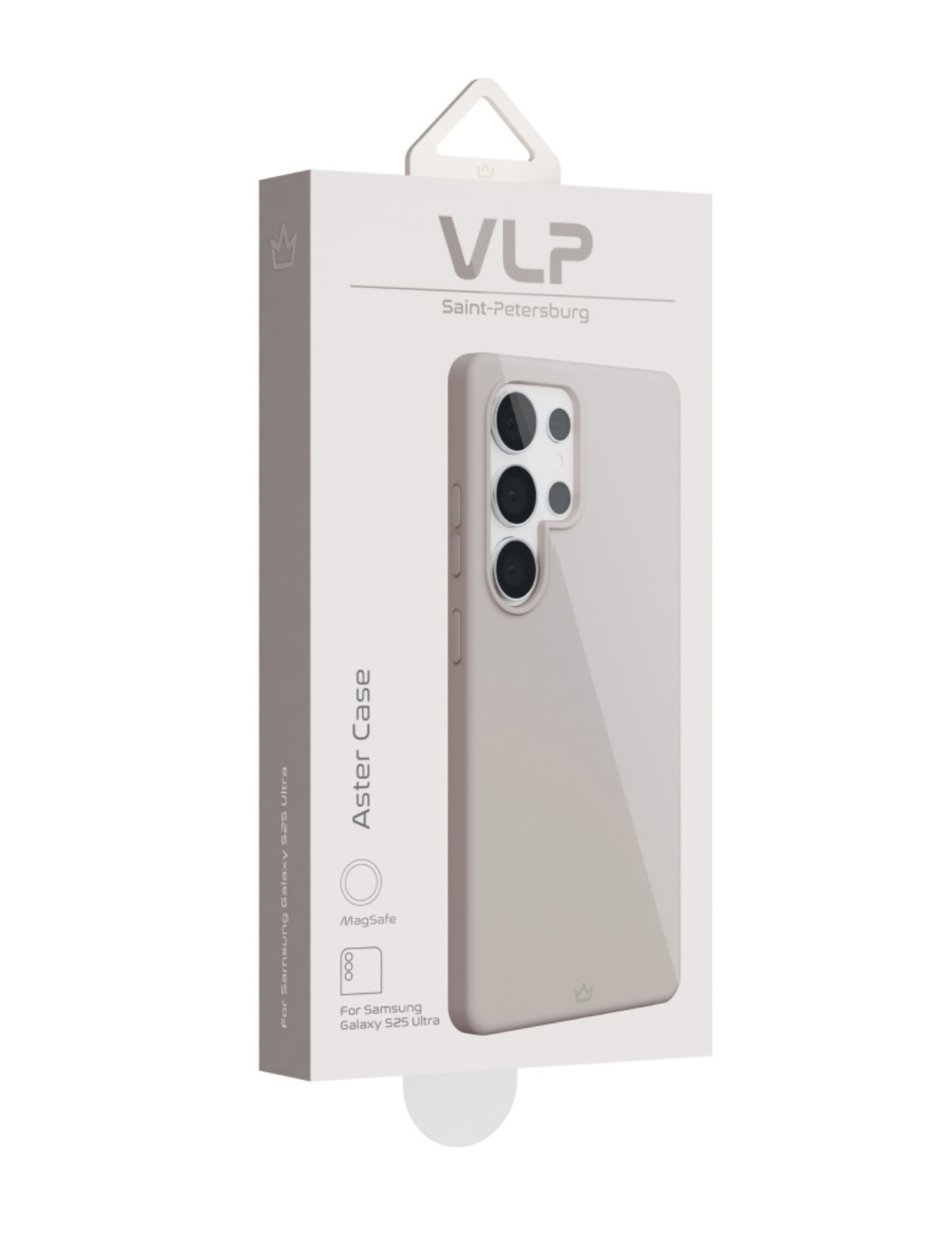 Чехол для Samsung S25 Ultra VPL Aster Case с MagSafe, песочный, картинка 2