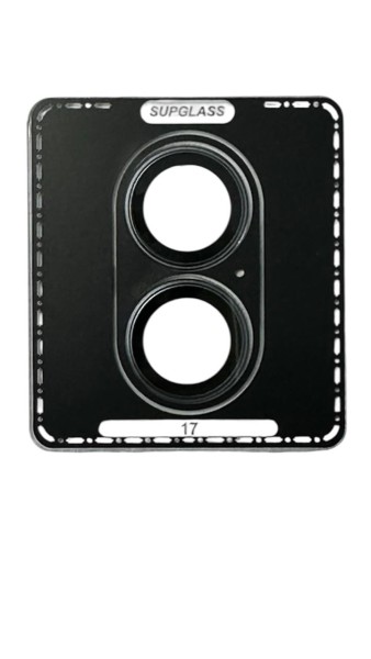 Защитное стекло для камеры iPhone 17 Breaking, Black, картинка 2