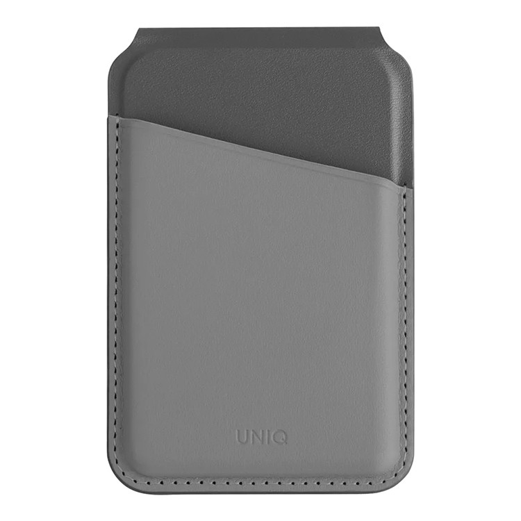 Чехол-бумажник UNIQ Lyden with Stand, Rhino Grey / Black