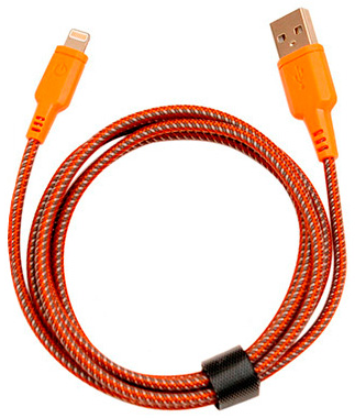Кабель EnergEA Nylotough Lightning MFI 1.5m - Orange, слайд 1