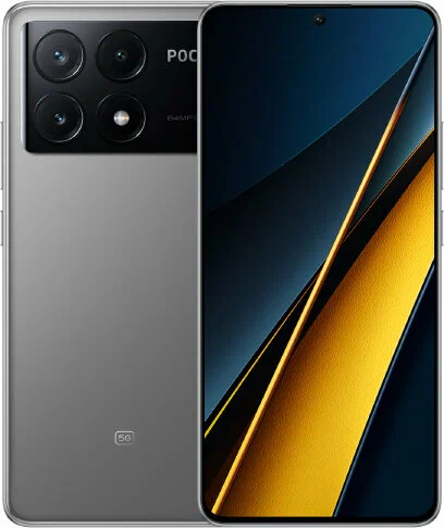 Смартфон Pocophone POCO X6 PRO 5G 12/512Gb Grey EU, картинка 1