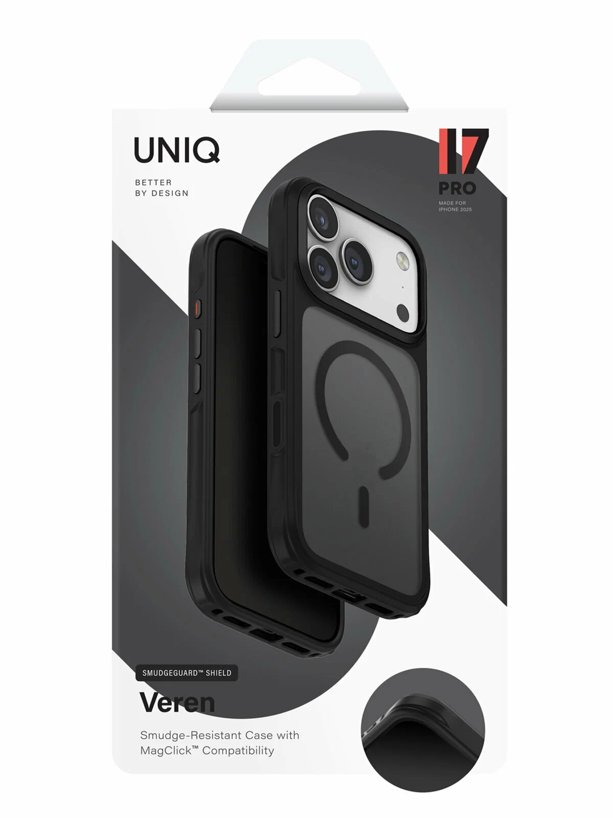 Чехол для iPhone 17 Pro UNIQ Veren Smoky Frost MagSafe, картинка 6