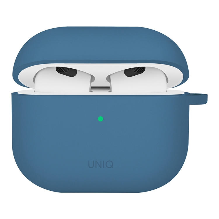 Чехол для AirPods 4 UNIQ Nexo Pacific Blue, картинка 1