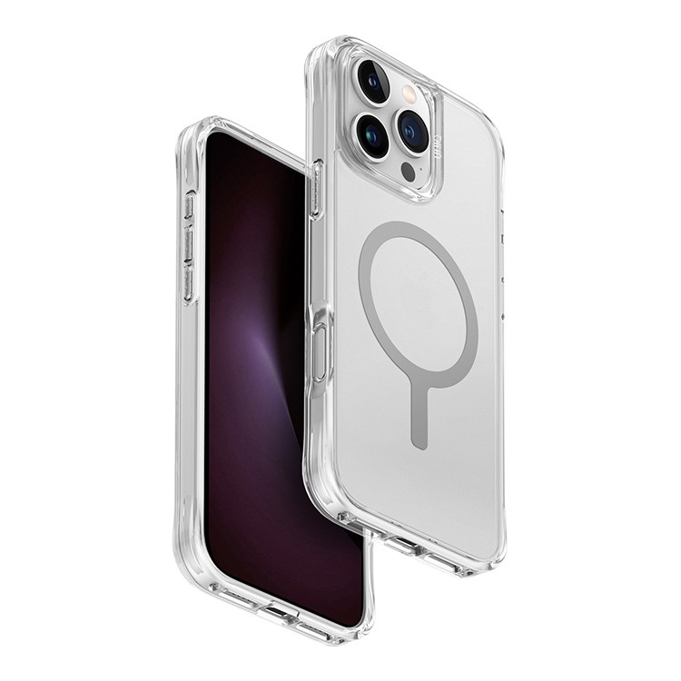 Чехол для iPhone 16 Pro Max UNIQ LifePro Xtreme Magnets Frost Clear, картинка 3