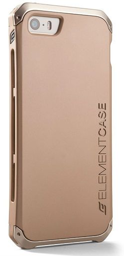 Чехол ElementCase iPhone 6 Solace w/Pouch - Gold/Gold