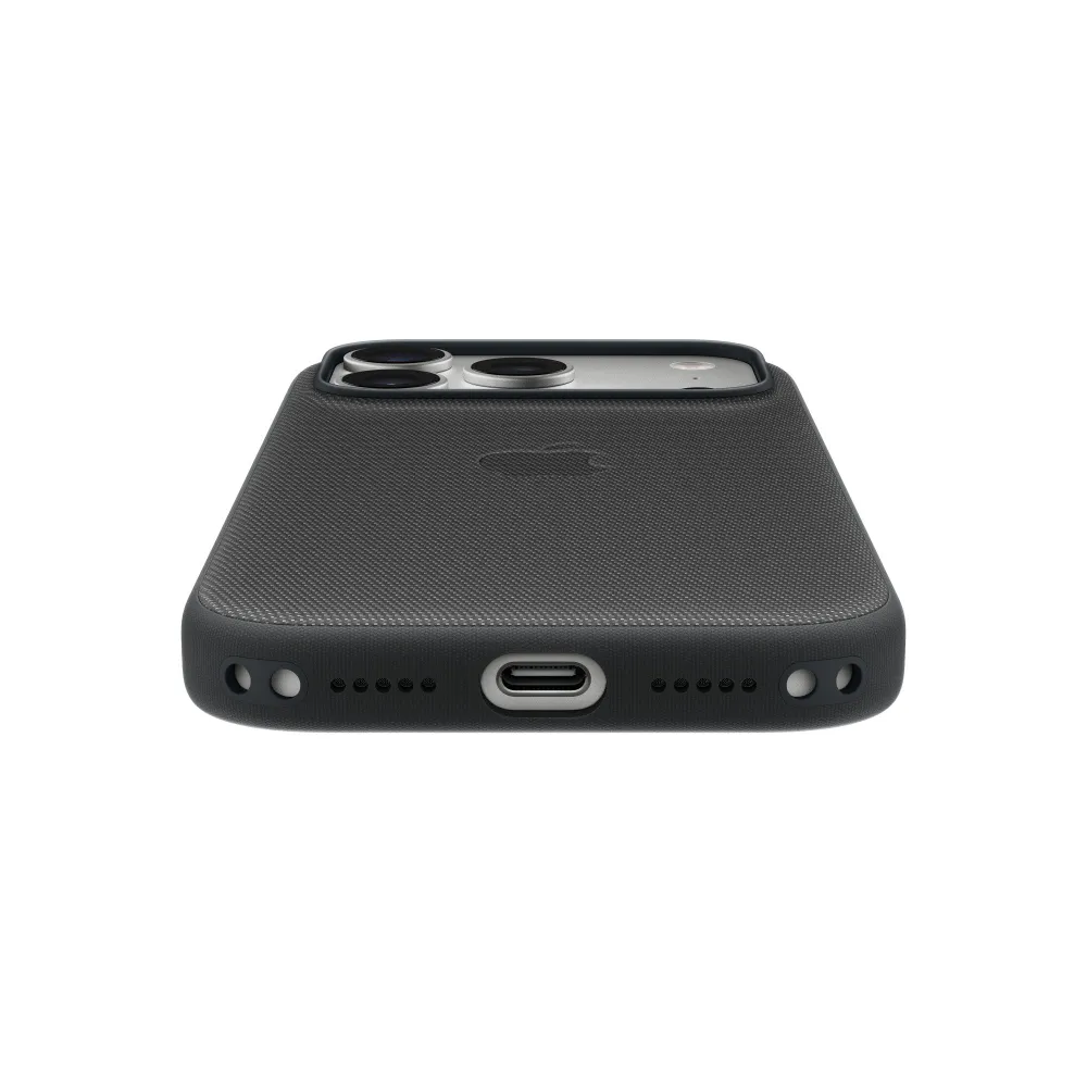 Чехол для iPhone 17 Pro MagSafe TechWoven Case Black Copy, картинка 4