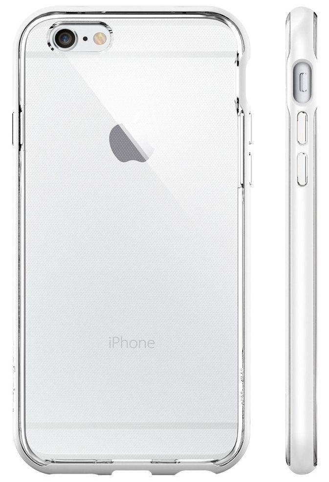 Чехол SGP iPhone 6S Neo Hybrid EX Shimmery White, картинка 3