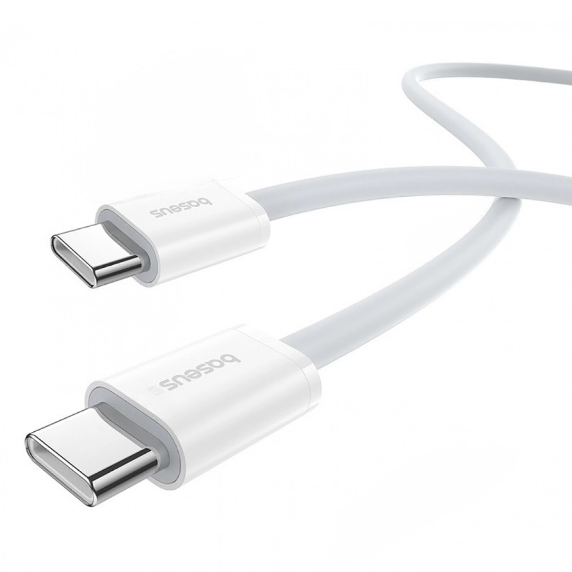 Кабель BASEUS Superior Series 2 Type-C to Type-C 30W 1m P10365200211-00 White