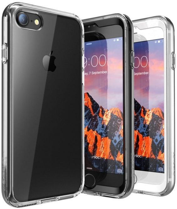 Чехол Supcase iPhone 7 Ares Water resistant - Clear